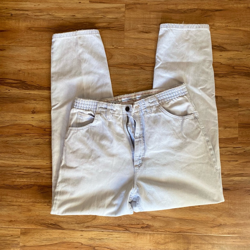 Vintage Whitewash Lee jeans